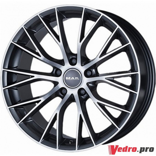 Колесный диск MAK Munchen 8.5x20 5x112 ET35 DIA76 Gunmetal Mirror Face