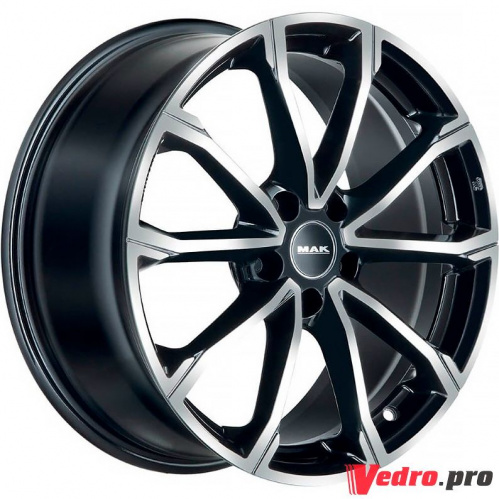 Колесный диск MAK DaVinci 6.5x16 5x112 ET46 DIA57.1 Black Mirror