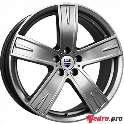 Колесный диск КиК Онегин (КС472) 8x18 5x100 ET45 DIA56.1 дарк платинум