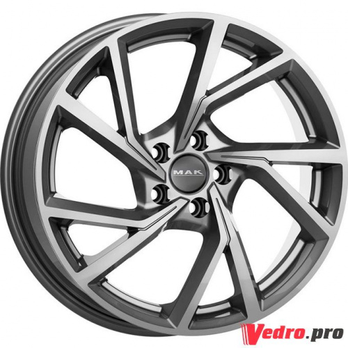 Колесный диск MAK Kassel 8x18 5x112 ET26 DIA66.45 Light Titan