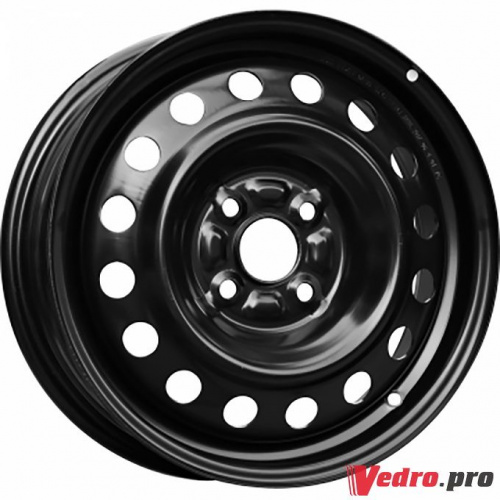 Колесный диск Accuride ВАЗ 2112 5x14 4x98 ET35 DIA58.6 Черный