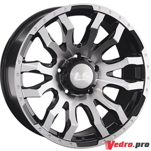 Колесный диск LS 1294 9x20 6x139.7 ET20 DIA100.1 BKF