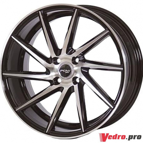 Колесный диск PDW 1022 Right 7x15 4x100 ET30 DIA60.1 M/B