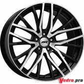 Колесный диск AEZ Panama dark 8.5x19 5x130 ET47 DIA71.6 Антрацитовый с полированной лицевой поверхностью