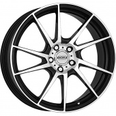 Колесный диск DOTZ Kendo 7x16 5x114.3 ET48 DIA71.6 Черный с полированной лицевой поверхностью