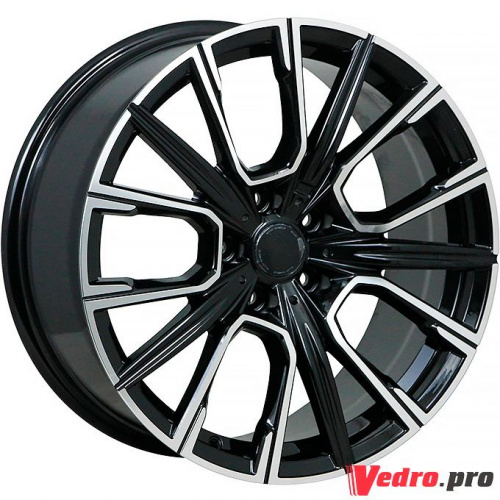 Колесный диск LegeArtis Concept-B543 8x18 5x112 ET30 DIA66.6 Черный с полированной лицевой поверхностью