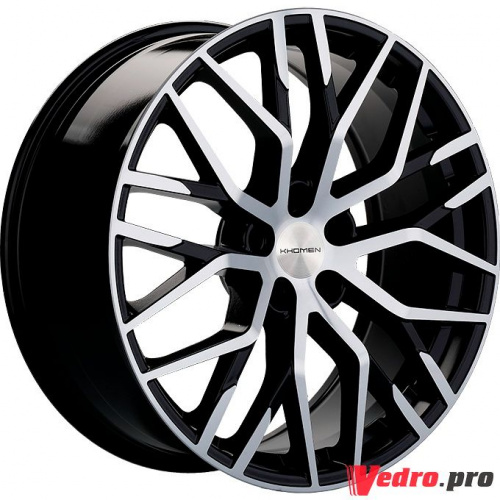 Колесный диск KHOMEN KHW2005 8.5x20 5x108 ET48 DIA60.1 Black-FP