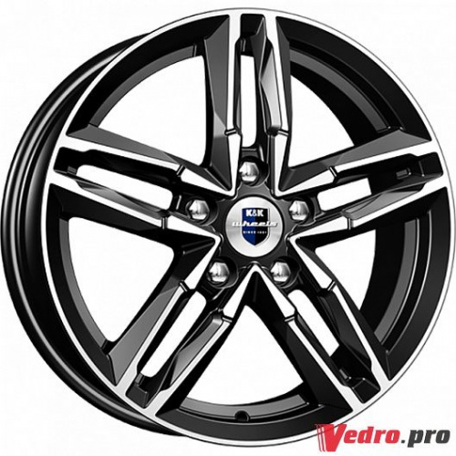 Колесный диск КиК Sayan (КС731М) 6x16 5x110 ET45 DIA67.1 алмаз чёрный