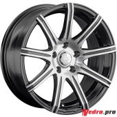 Колесный диск LS 1322 8x17 5x114.3 ET35 DIA67.1 BKF