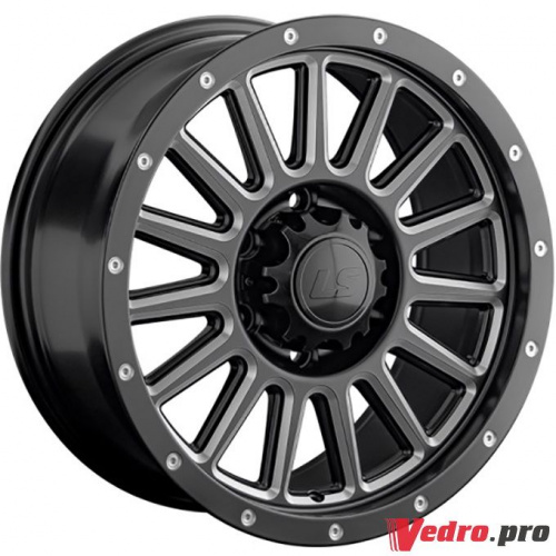 Колесный диск LS 1347 8.5x17 5x150 ET30 DIA110.1 BKS+SSF