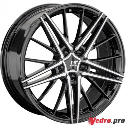 Колесный диск LS RC76 8x18 5x108 ET36 DIA65.1 BKF