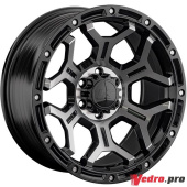 Колесный диск LS RC68 9x18 6x139.7 ET25 DIA106.1 BKF