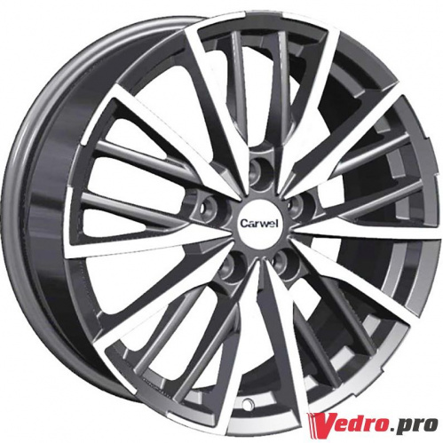 Колесный диск Carwel Агма 1719 7x17 5x114.3 ET48 DIA67.1 AGR