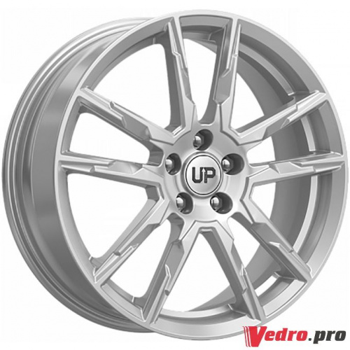 Колесный диск Wheels UP Up107 6.5x17 4x100 ET43 DIA60.1 Серебристый