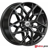 Колесный диск Wheels UP Up110 7.5x17 5x115 ET41 DIA70.2 Черный глянцевый