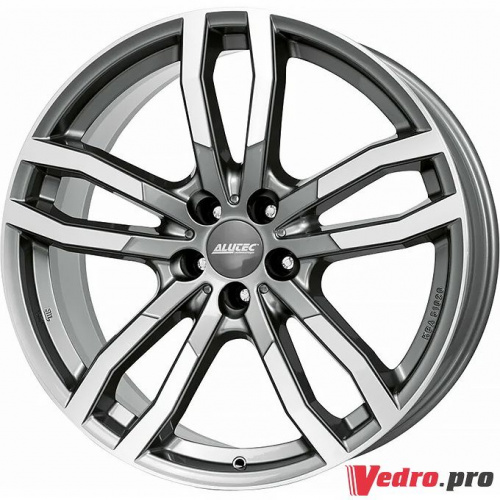 Колесный диск ALUTEC DriveX 9.5x21 5x112 ET53 DIA66.5 Metal Grey Front Polished