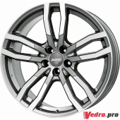 Колесный диск ALUTEC DriveX 9.5x21 5x112 ET53 DIA66.5 Metal Grey Front Polished