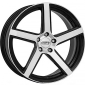Колесный диск DOTZ CP5 dark 9.5x20 5x112 ET35 DIA70.1 Черный с полированной лицевой поверхностью