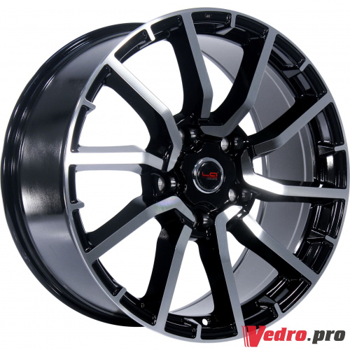 Колесный диск LegeArtis Concept-TY556 9x20 5x150 ET45 DIA110.1 Черный с полированной лицевой поверхностью