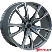 Колесный диск LegeArtis Concept-B539 10.5x22 5x112 ET43 DIA66.6 Антрацитовый с полированной лицевой поверхностью