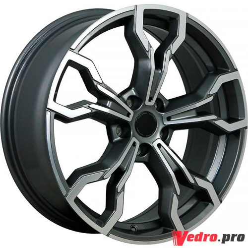 Колесный диск LegeArtis Concept-B563 7.5x19 5x112 ET32 DIA66.6 Антрацитовый с полированной лицевой поверхностью