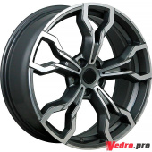 Колесный диск LegeArtis Concept-B563 7.5x19 5x112 ET32 DIA66.6 Антрацитовый с полированной лицевой поверхностью