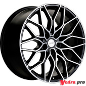 Колесный диск KHOMEN KHW1902 8.5x19 5x114.3 ET30 DIA67.1 Black-FP