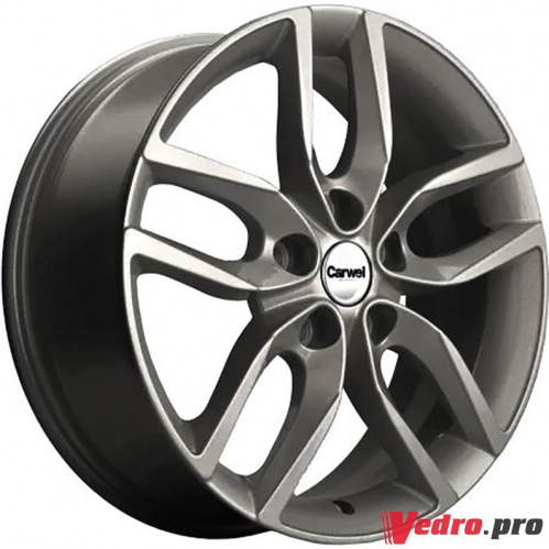 Колесный диск Carwel Кутыр 1708 6.5x17 5x114.3 ET49 DIA67.1 GRT