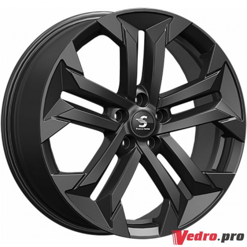 Колесный диск Premium Series КР015 7.5x19 5x108 ET46 DIA63.35 Черный глянцевый