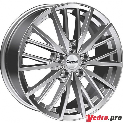 Колесный диск Carwel Агма 1719 7x17 5x114.3 ET40 DIA66.1 SLT