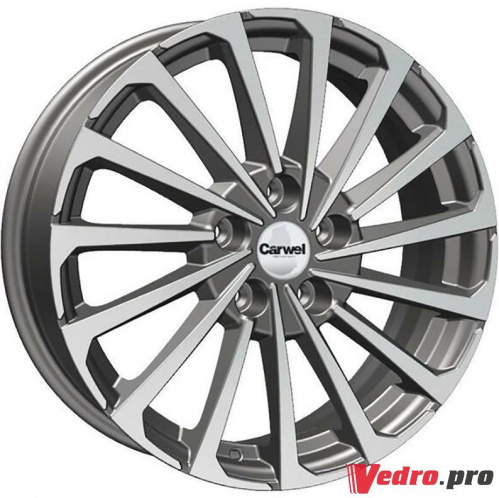 Колесный диск Carwel Кагра 1721 6.5x17 5x114.3 ET40 DIA67.1 AGR
