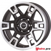 Колесный диск Lizardo XH286 8x18 6x139.7 ET10 DIA106.1 CBMF