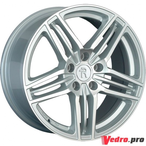 Колесный диск LegeArtis A91 8x17 5x112 ET39 DIA66.6 Серебристый с полированной лицевой поверхностью