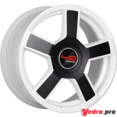 Колесный диск LegeArtis Concept-PG532 7x16 4x108 ET32 DIA65.1 Белый с черными пластиковыми элементами