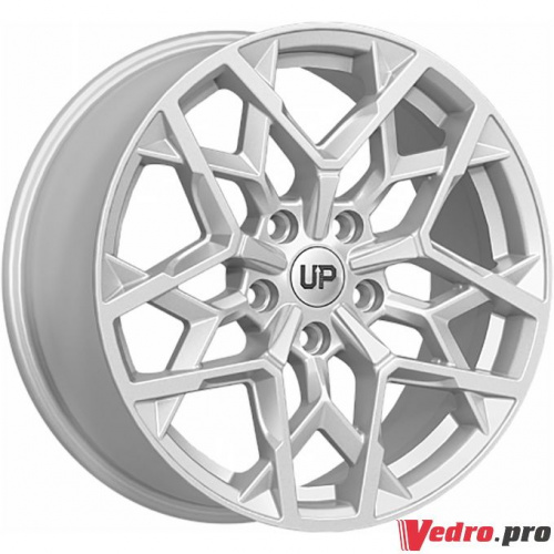 Колесный диск Wheels UP Up110 7.5x17 5x112 ET38 DIA66.6 Серебристый