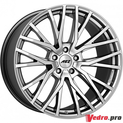 Колесный диск AEZ Panama high gloss 11.5x21 5x130 ET55 DIA71.6 Насыщенный серебристый
