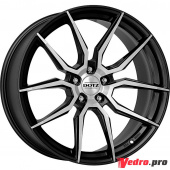 Колесный диск DOTZ Misano dark 8x19 5x114.3 ET45 DIA71.6 Антрацитовый с полированной лицевой поверхностью