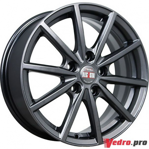 Колесный диск ALCASTA M61 6.5x16 5x114.3 ET38 DIA67.1 Graphite