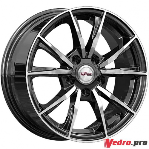 Колесный диск iFree Сион 6.5x15 5x112 ET43 DIA57.1 Блэк Джек