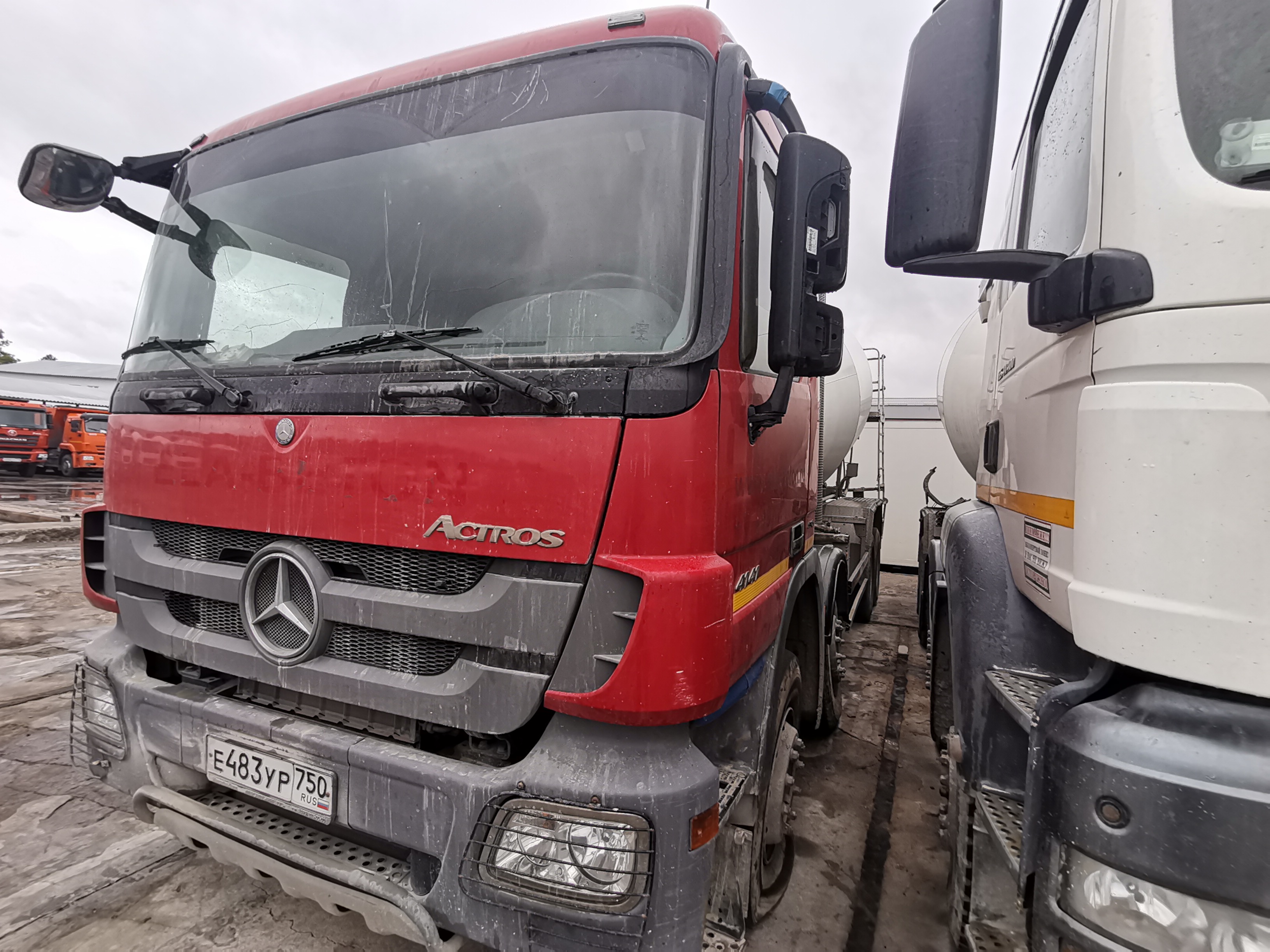 Mercedes-Benz Actros 3 4141 B 8X4/4 (S) с пробегом в лизинг — Лот 000000017  | Альфа-Лизинг