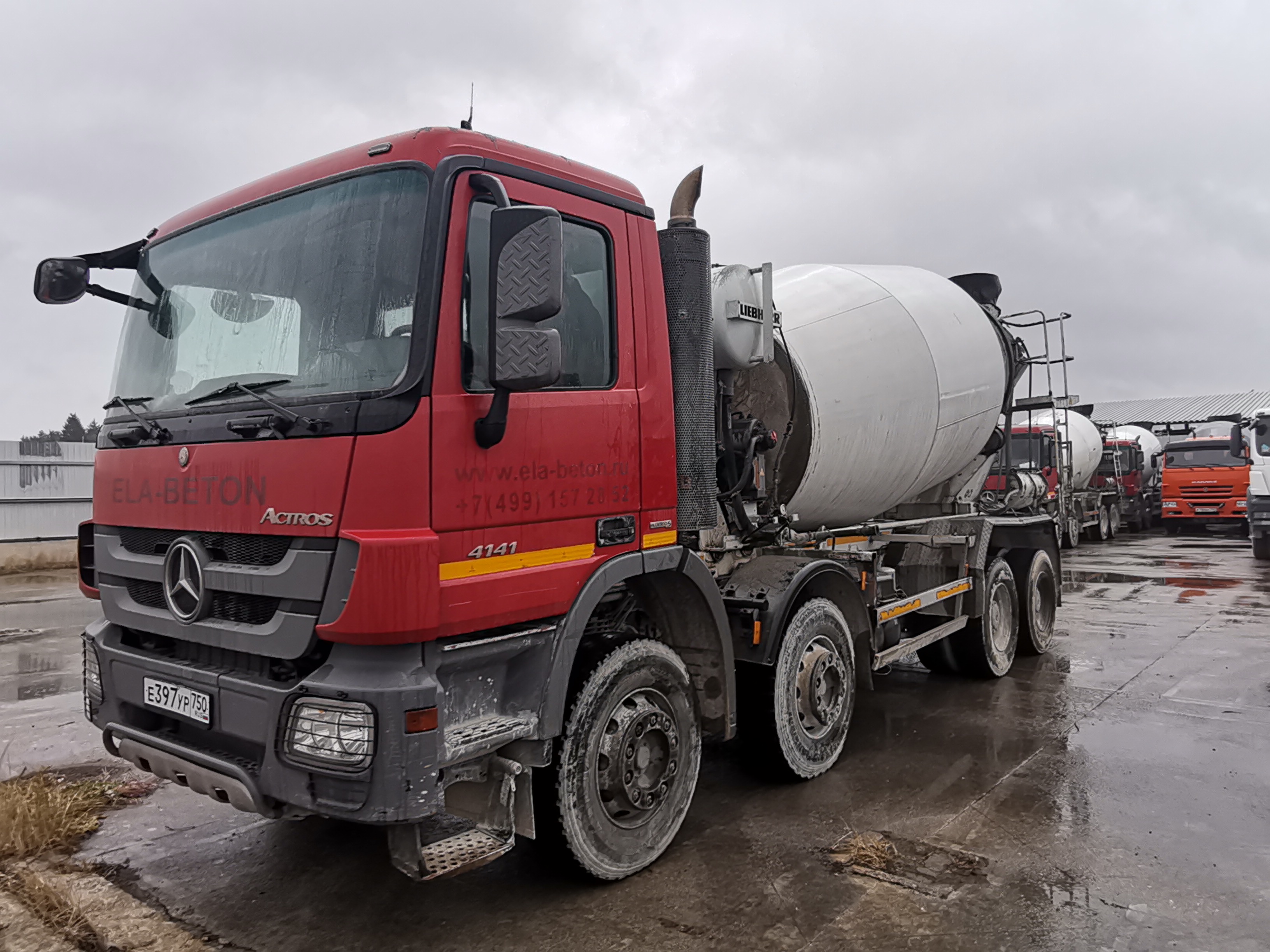 Mercedes-Benz Actros 3 4141 B 8X4/4 (S) с пробегом в лизинг — Лот 000000021  | Альфа-Лизинг