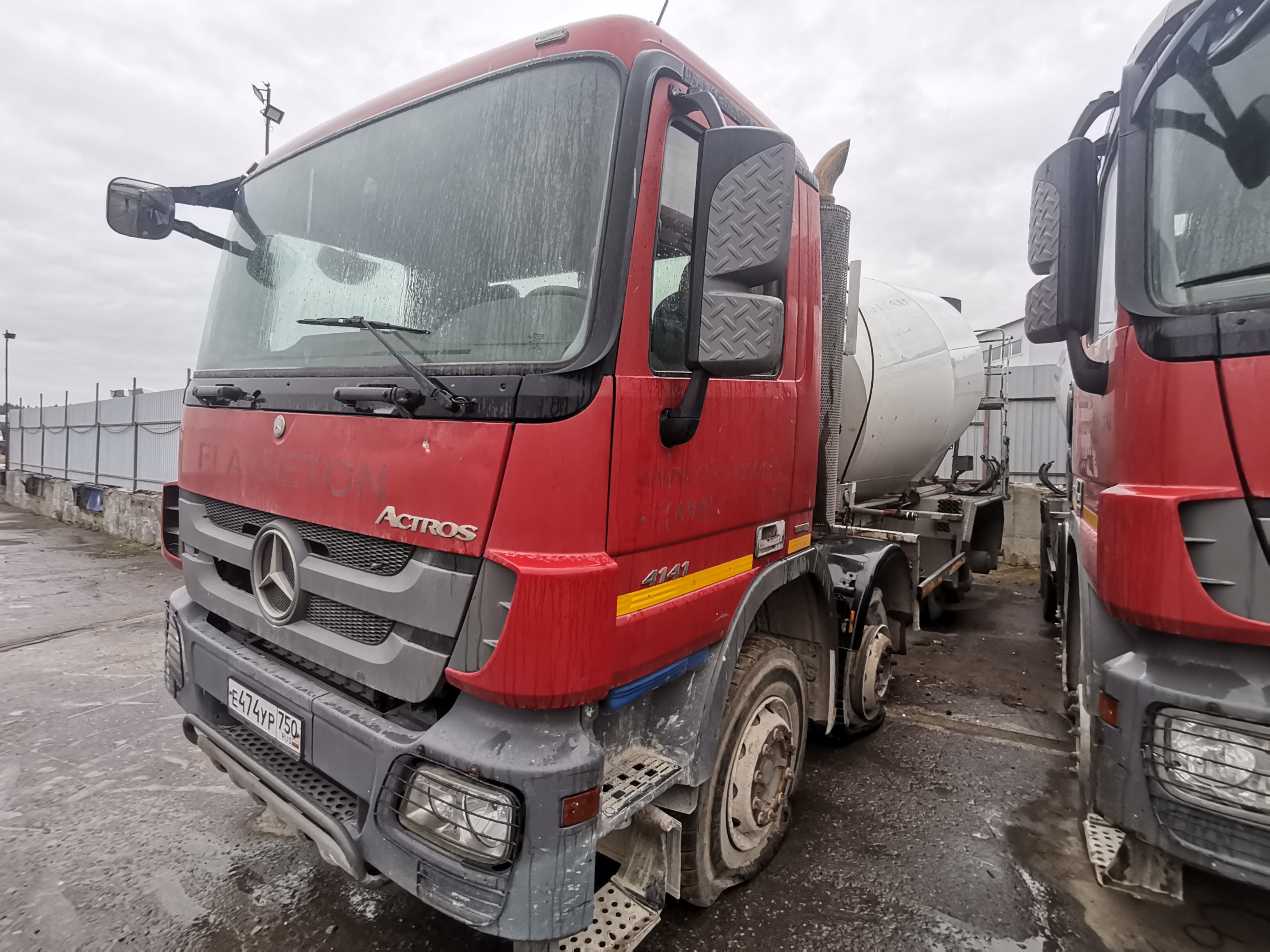 Mercedes-Benz Actros 3 4141 B 8X4/4 (S) с пробегом в лизинг — Лот 000000019  | Альфа-Лизинг