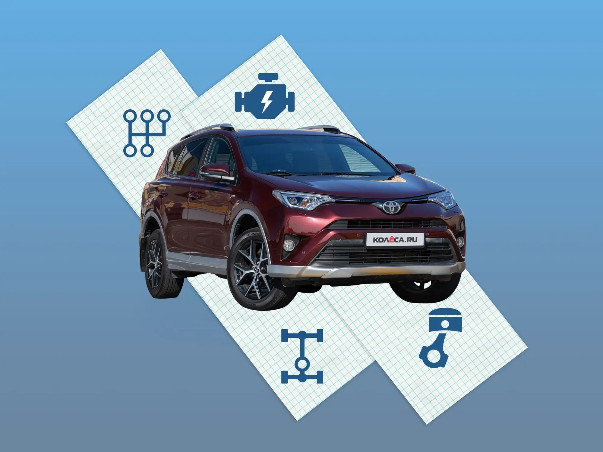 Toyota RAV4 IV (XA40) with Mileage: BMW Diesel, Economical CVT, and Hub Assemblies as Consumables