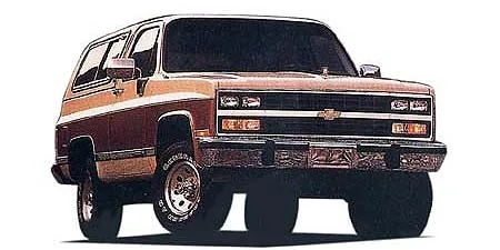 Chevrolet Blazer Silverrado BASEGRADE (CVW5B)