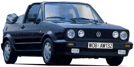 Volkswagen Golf Cabrio BASE GRADE (152HK)