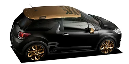Citroen DS3 RACING MAT GOLD (A5C5F04)