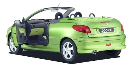 Peugeot 206 CC COLOR LINE (A206CC)