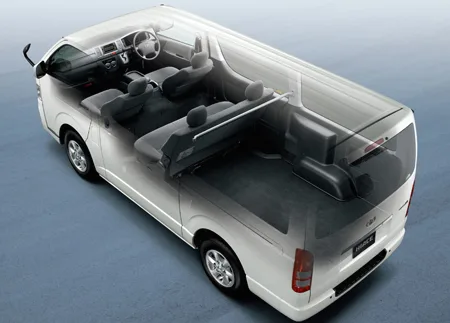 Toyota Hiace Wagon GRAND CABIN (TRH229W)