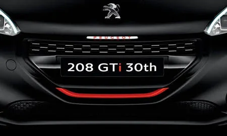 Peugeot 208 GTI 30TH ANNIVERSARY (A9C5G04 / A9X5G04)