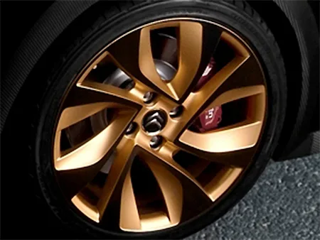 Citroen DS3 RACING MAT GOLD (A5C5F04)